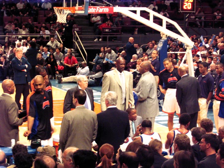 Time Out, New York Knicks vs. Charlotte Bobcats, Madison Square Garden, Midtown Manhattan, April 9, 2008