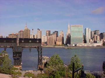 Midtown Manhattan From Hunters Point, Long Island City, Queens