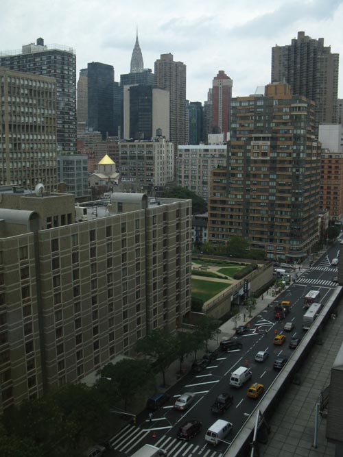 View Of First Avenue From NYU Langone Medical Center, 550 First Avenue, Midtown Manhattan