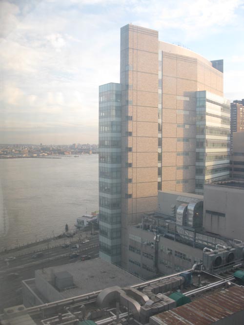 View Toward East River From NYU Langone Medical Center, 550 First Avenue, Midtown Manhattan, December 30, 2011