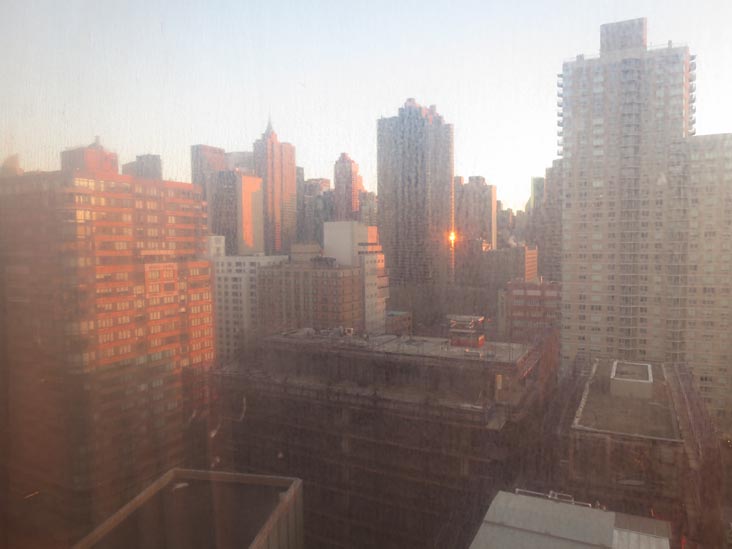 View From NYU Langone Medical Center, 550 First Avenue, Midtown Manhattan, March 8, 2014