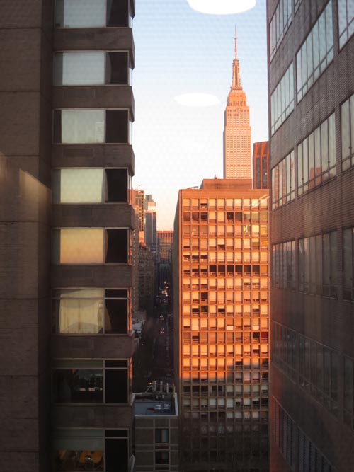 Empire State Building From NYU Langone Medical Center, 550 First Avenue, Midtown Manhattan, March 8, 2014