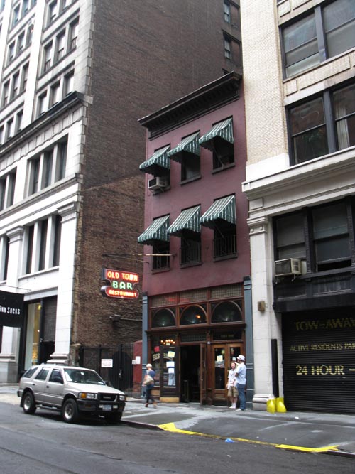 Old Town Bar, 45 East 18th Street, Midtown Manhattan