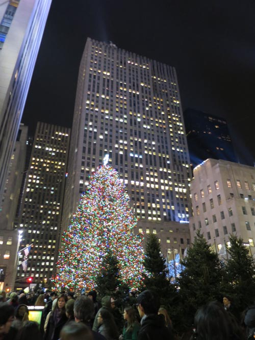 Christmas Tree, Rockefeller Center, Midtown Manhattan, December 19, 2013