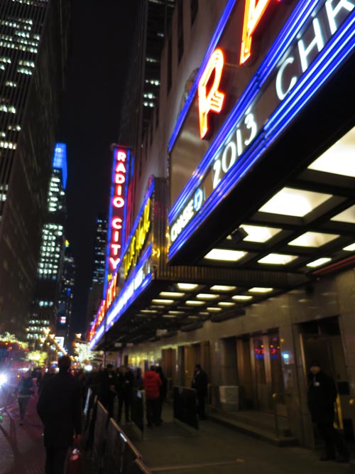 Radio City Music Hall, Rockefeller Center, Midtown Manhattan, December 19, 2013
