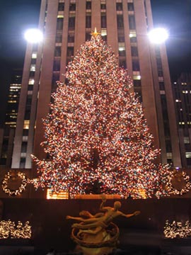 Rockefeller Center Christmas Tree, 2003, Rockefeller Center, Midtown Manhattan