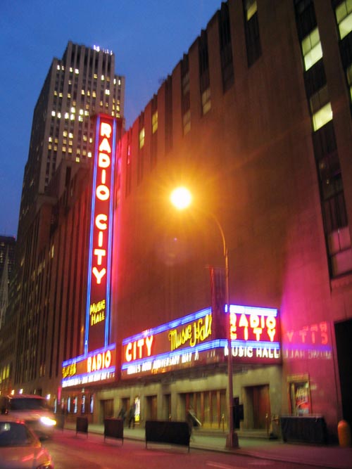 Radio City Music Hall, Rockefeller Center, Midtown Manhattan