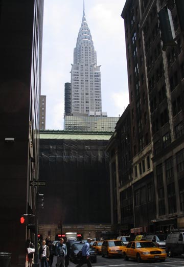 Grand Central Terminal, Chrysler Building in Distance, Midtown Manhattan
