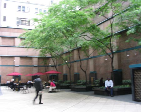 Public Space, North side of 43rd Street between Lexington and Third, Midtown Manhattan