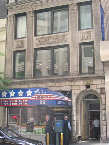 Liberty Deli & Pizza, 22 East 49th Street, Midtown Manhattan