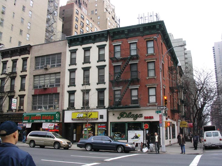 Second Avenue and East 56th Street, NE Corner, Midtown Manhattan