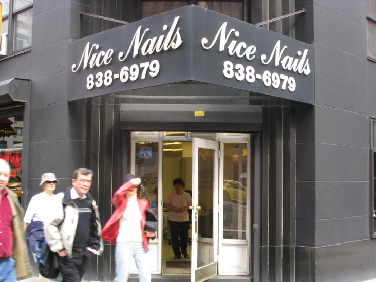 Nice Nails, East 56th Street, Midtown Manhattan