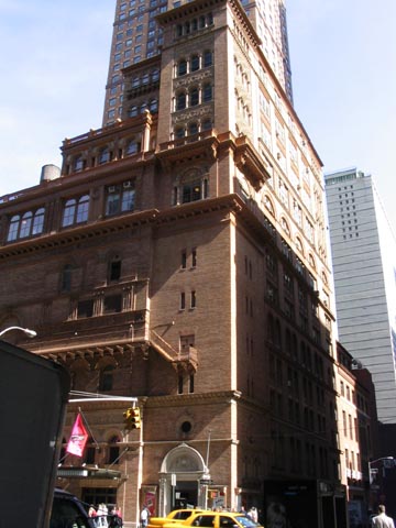 Back of Carnegie Hall, West 56th Street, Midtown Manhattan