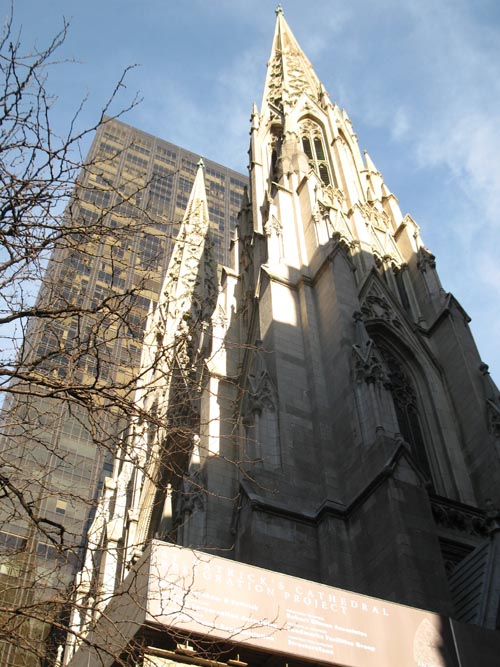 St. Patrick's Cathedral, Fifth Avenue Between 50th and 51st Streets, Midtown Manhattan, December 3, 2011