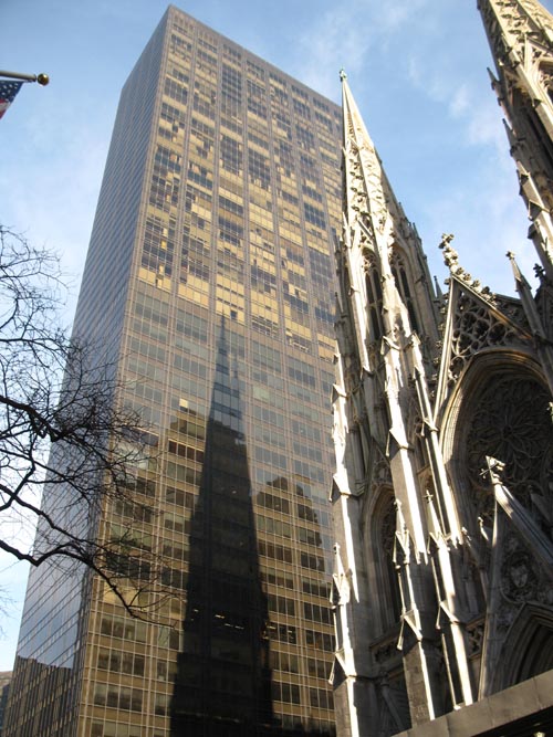 St. Patrick's Cathedral, Fifth Avenue Between 50th and 51st Streets, Midtown Manhattan, December 3, 2011