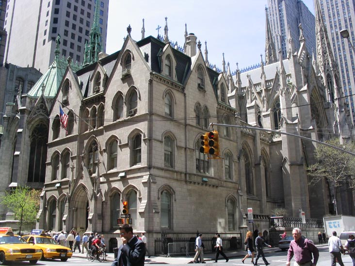 St. Patrick's Cathedral, NE Corner, 50th Street and Madison Avenue, Midtown Manhattan