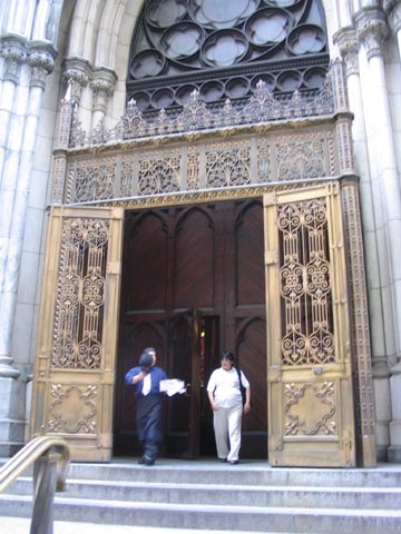 St. Patrick's Cathedral, South Entrance, 51st Street Between Madison and Fifth Avenues, Midtown Manhattan