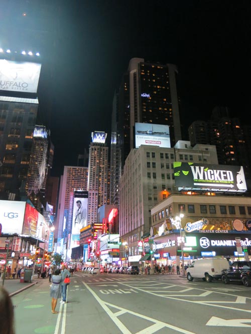 Times Square, Midtown Manhattan, August 18, 2012