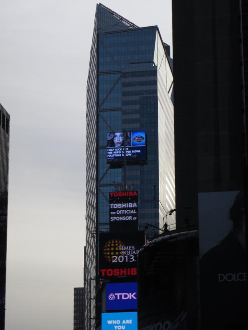 Times Square, Midtown Manhattan, December 31, 2012, 2:44 p.m.