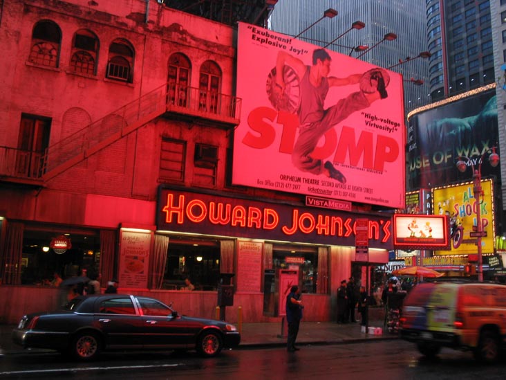 Howard Johnson's, 1551 Broadway, Times Square