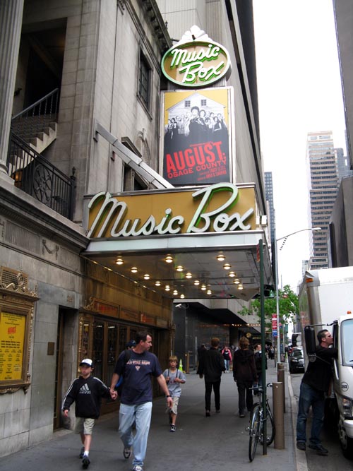 Music Box Theatre, 239 West 45th Street, Times Square, Midtown Manhattan