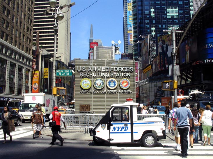 Times Square Recruiting Station, 200 West 43rd Street Between Broadway and Seventh Avenue, Times Square, Midtown Manhattan
