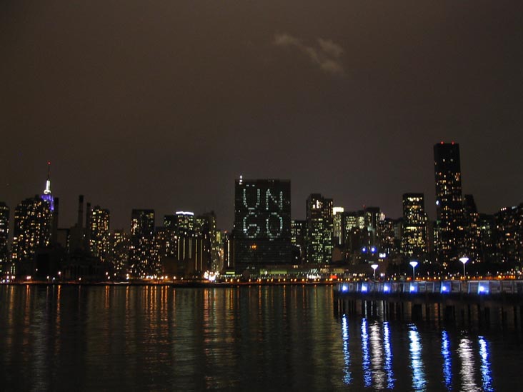 United Nations During Its 60th Anniversary, Hunters Point, Queens, October 21, 2005