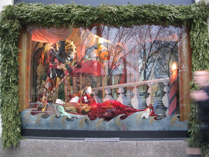 Bergdorf Goodman Christmas Window Display, January 2, 2006