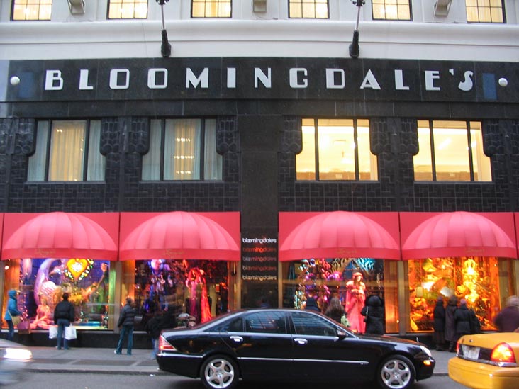Bloomingdale's, Lexington Avenue Entrance, Midtown Manhattan