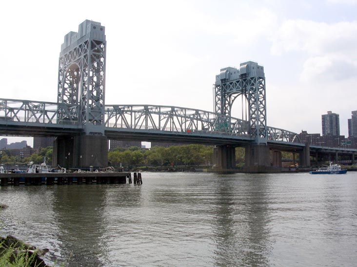 Triborough Bridge Manhattan Span From Randall's Island, August 24, 2004