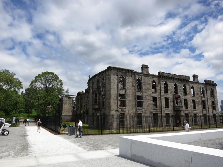 Smallpox Hospital, Southpoint Park From Four Freedoms Park, Roosevelt Island, June 8, 2013