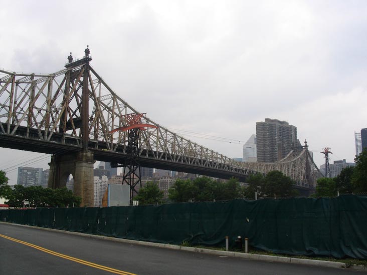 Queensboro Bridge From Roosevelt Island, June 10, 2004