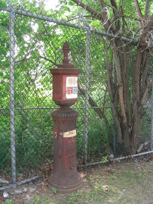Call Box, Roosevelt Island, June 16, 2004