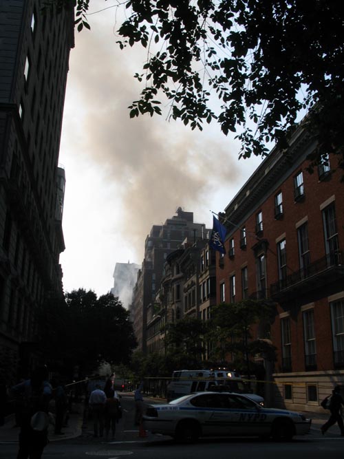 34 East 62nd Street Fire From Fifth Avenue and 62nd Street, Upper East Side Manhattan, July 10, 2006, 9:12 a.m.