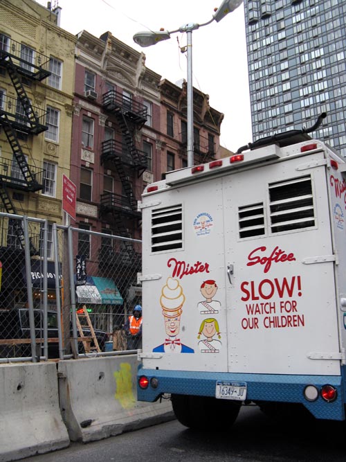 Mr. Softee Truck, Second Avenue Between East 93rd and East 94th Streets, Upper East Side, Manhattan, April 29, 2008