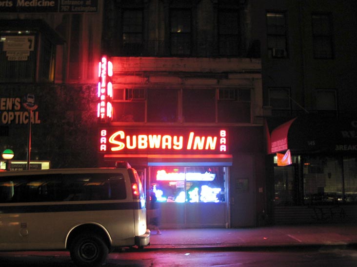 Subway Inn, 143 East 60th Street, Upper East Side, Manhattan