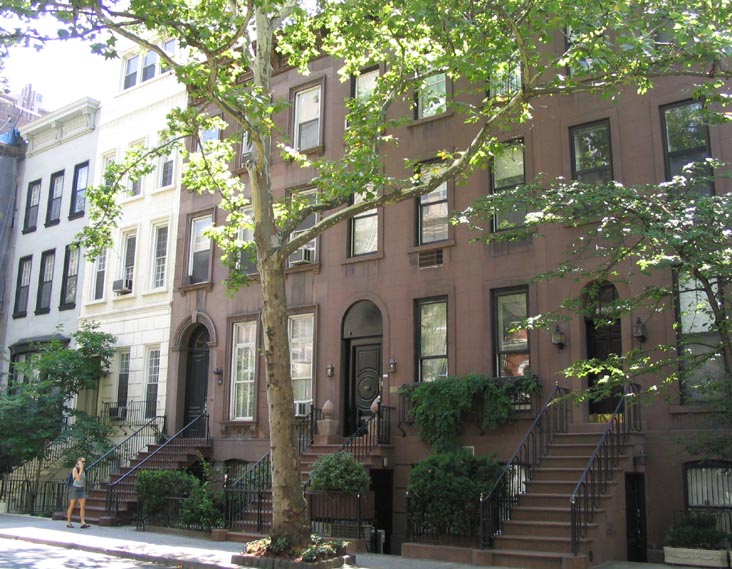 62nd Street between Second and Third Avenues, Treadwell Farm Historic District, Upper East Side, Manhattan