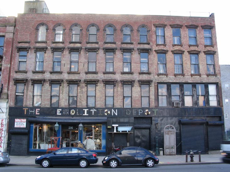 Demolition Depot, 216 East 125th Street, East Harlem, Manhattan