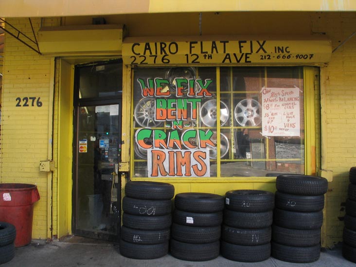 Cairo Flat Fix, Inc., 2276 12th Avenue, Upper Manhattan