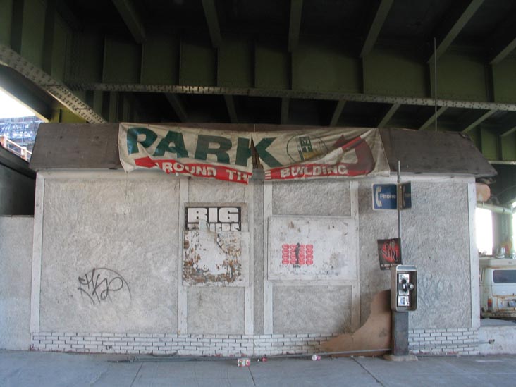 Diner Under the West Side Highway at 125th Street, Upper Manhattan