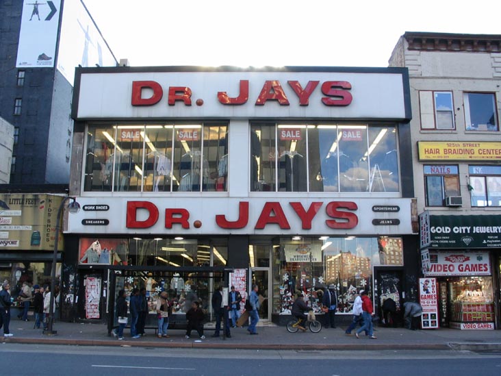 Dr. Jay's, 162-164 West 125th Street, Harlem, Manhattan