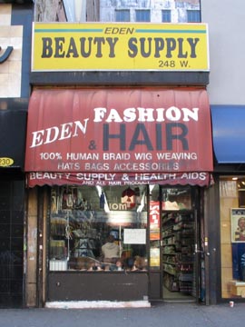 Eden Beauty Supply, 248 West 125th Street, Harlem, Manhattan
