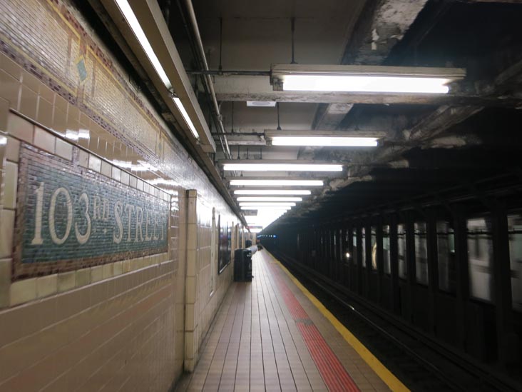 103rd Street Subway Station, East Harlem, Manhattan, August 22, 2012