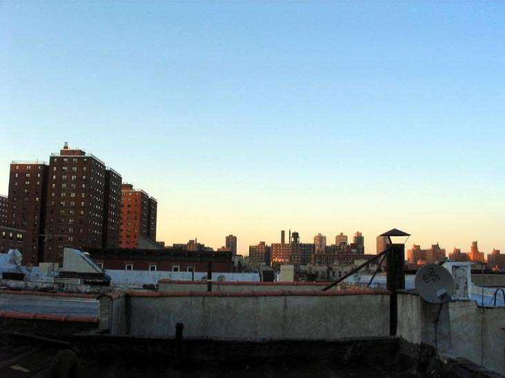 View From Rooftop, 1695 Lexington Avenue, East Harlem, Manhattan