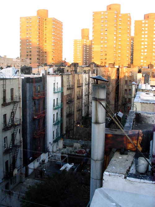 View From Rooftop, 1695 Lexington Avenue, East Harlem, Manhattan