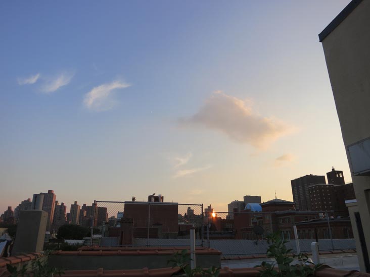 View From Rooftop, 1695 Lexington Avenue, East Harlem, Manhattan, August 22, 2012