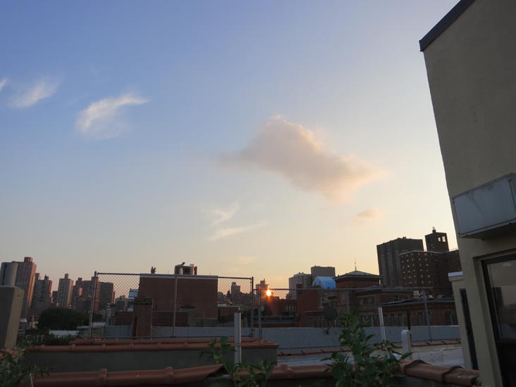View From Rooftop, 1695 Lexington Avenue, East Harlem, Manhattan, August 22, 2012