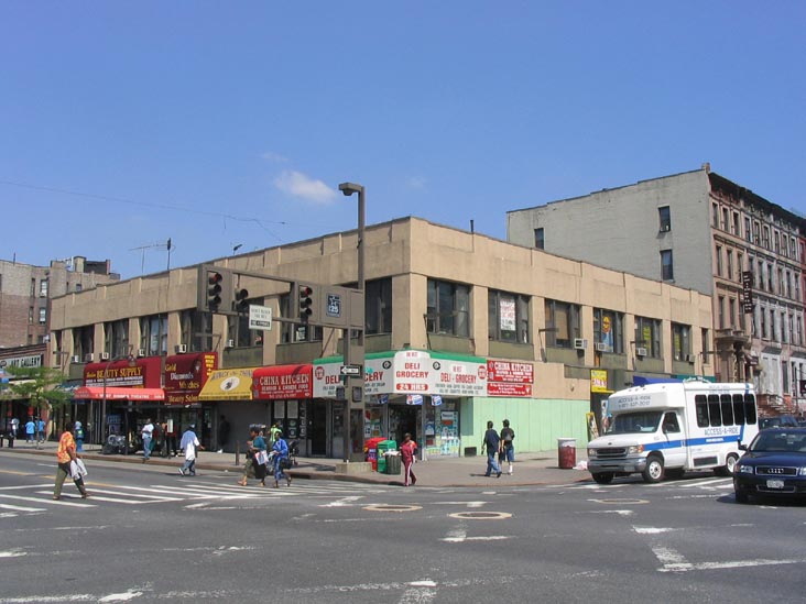 Fifth Avenue and 125th Street, NW Corner, Harlem, Manhattan