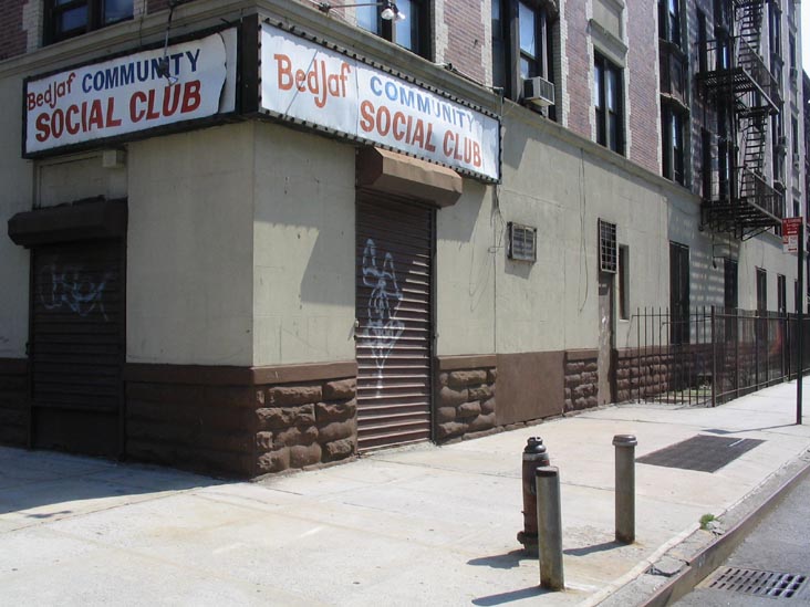 Bedjaf Community Social Club, Fifth Avenue North of 125th Street, Harlem, Manhattan
