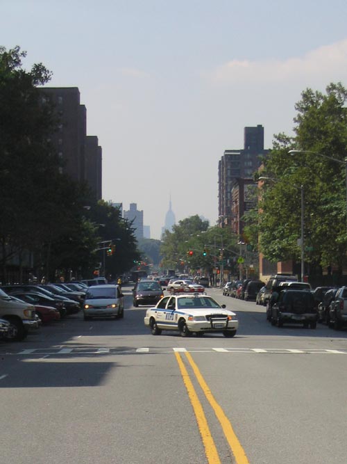 Looking South Down Fifth Avenue From 141st Street, Harlem, Manhattan